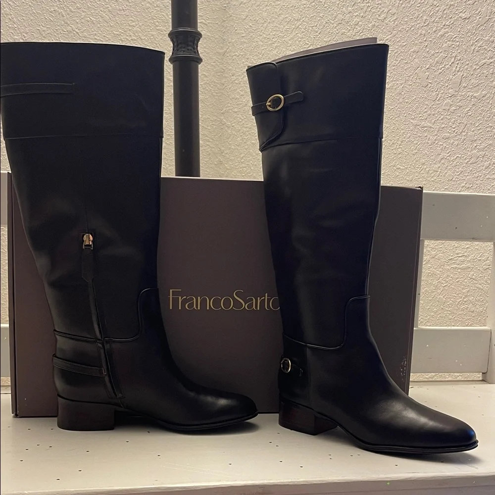 Franco Sarto Brown Jazrin Boots